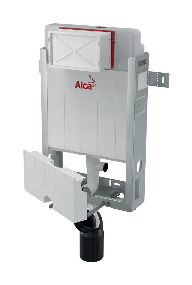Alcadrain priekšsienas elementi - priekšsienas montāžas elements Renovmodul ar ventilāciju, mūrēšanai AM115/1000V