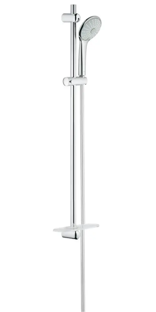 Grohe Euphoria - dušas galvas komplekts masāža 110, stienis un šļūtene, 3 strūklas, hromēts 27226001