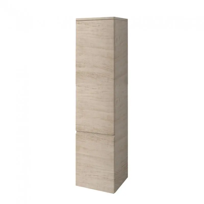 Laufen Pro S - augstais skapis 165x35x34 cm, eņģes kreisajā pusē, gaišs ozols H4831210954791