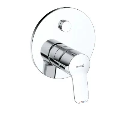 Kludi Pure&Easy - zemapmetuma maisītājs, 2 patērētājiem, hroms 377590565