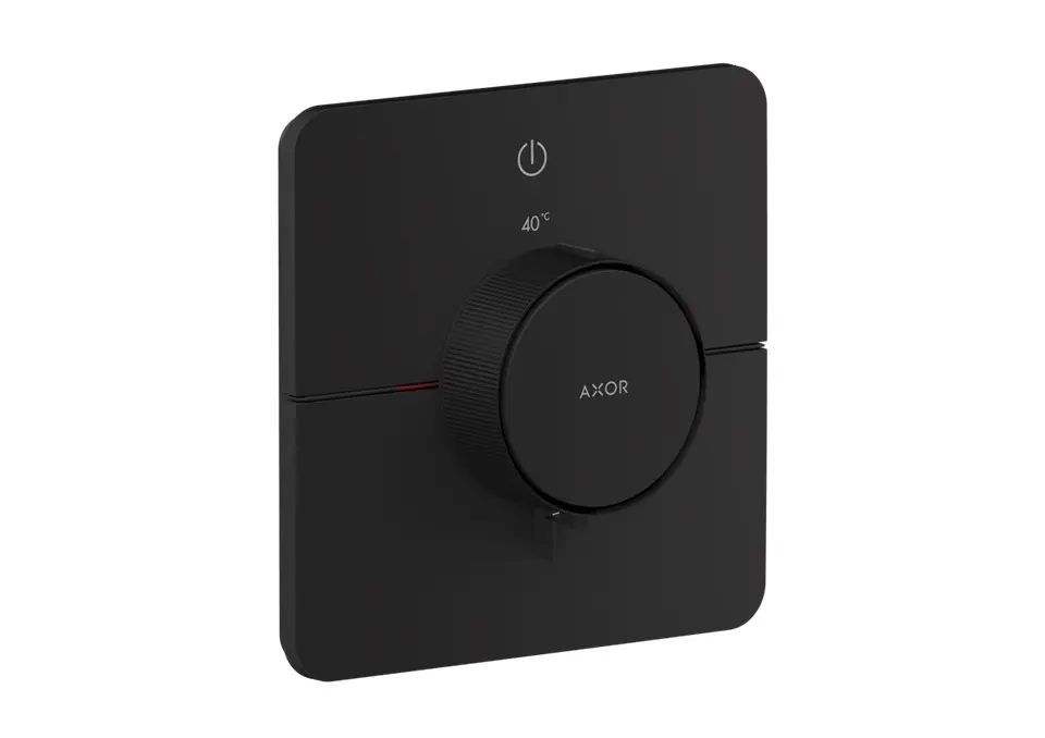 Axor ShowerSelect ID - zemapmetuma termostata maisītājs, matēti melns 36758670