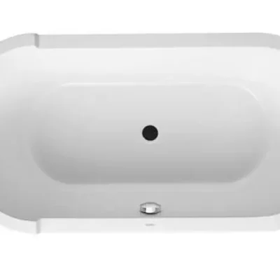 Duravit Starck - brīvi stāvoša vanna, 160x80 cm, balta 700409000000000
