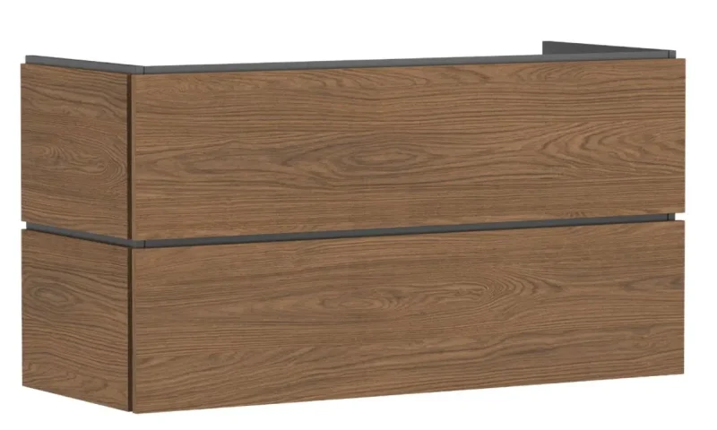 Hansgrohe Xilesa E - izlietnes apakšskapis, 62x118x47 cm, 2 atvilktnes, Kašmira ozols 54264550
