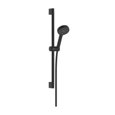 Hansgrohe Activera Select S - rokas dušas, stieņa un šļūtenes komplekts, 2 strūklas veidi, EcoSmart+, matēti melns 28045670