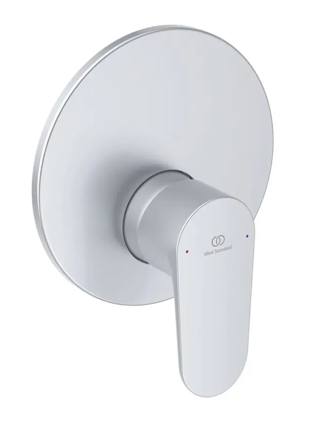 Ideal Standard Cerafine O - zemapmetuma dušas maisītājs, ar montāžas korpusu, sudrabs A7192SI