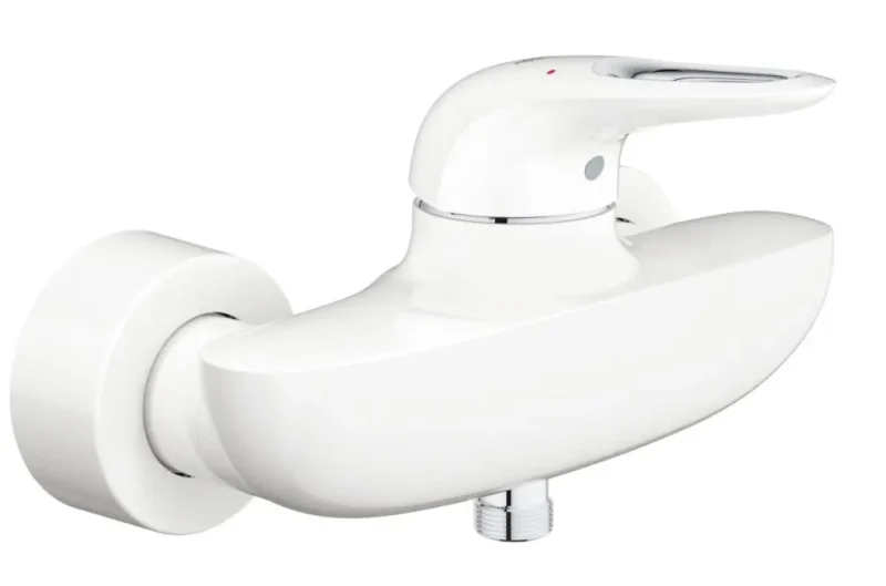 Grohe Eurostyle - dušas vienas sviras maisītājs, Moon White / hromēts 33590LS3