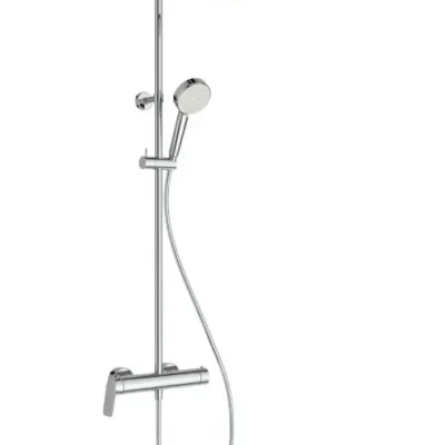 Ideal Standard CeraFlow T25N - dušas komplekts ar maisītāju, 26x26 cm, 2 strūklas veidi, hromēts A8527AA