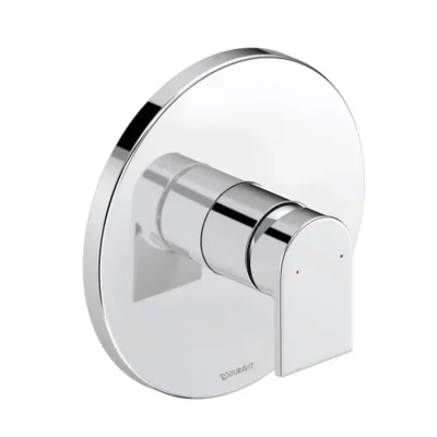 Duravit Tulum - zemapmetuma dušas maisītājs, hromēts TU4210010010