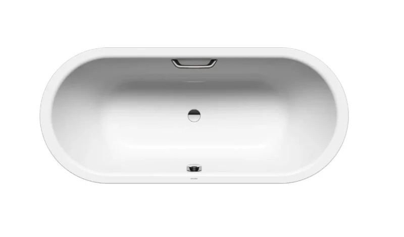 Kaldewei Ambiente - Classic Duo Ovāla 116, 170x70 cm, ar rokturu atverēm, balta 292610110001