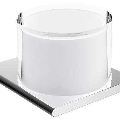 Keuco Edition 400 - ziepju dozators ar turētāju 150 ml, stikls matēts/hroms 11552019000