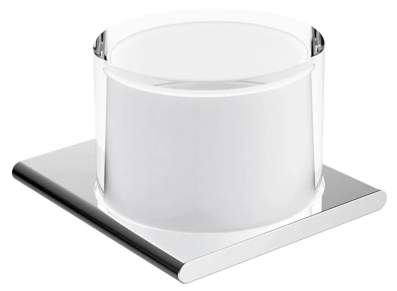 Keuco Edition 400 - ziepju dozators ar turētāju 150 ml, stikls matēts/hroms 11552019000