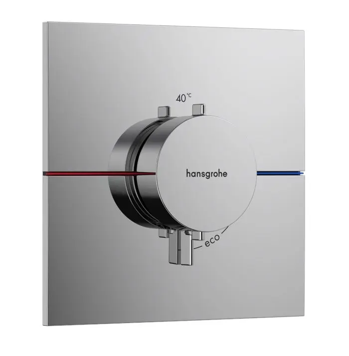 Hansgrohe ShowerSelect Comfort - zemapmetuma termostata maisītājs, hroms 15574000