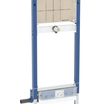 Geberit Duofix - zemapmetuma elements dušai, augstums 130 cm, ar sienas noteci, sienas maisītājs zemapmetuma 111.581.00.2