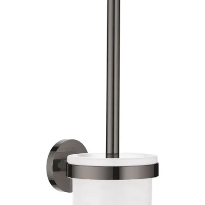 Grohe Essentials - tualetes birstes komplekts, tumši grafīts 40374A01