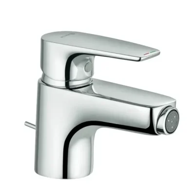 Kludi Pure&Solid - bideta maisītājs ar noteces komplektu, hroms 342160575