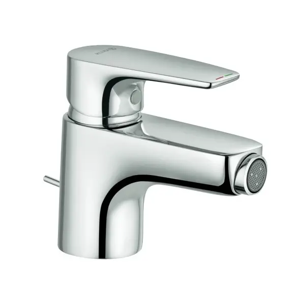 Kludi Pure&Solid - bideta maisītājs ar noteces komplektu, hroms 342160575