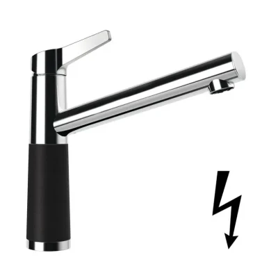 SCHOCK SC-510 - virtuves izlietnes maisītājs, Onyx/hroms 554003GON