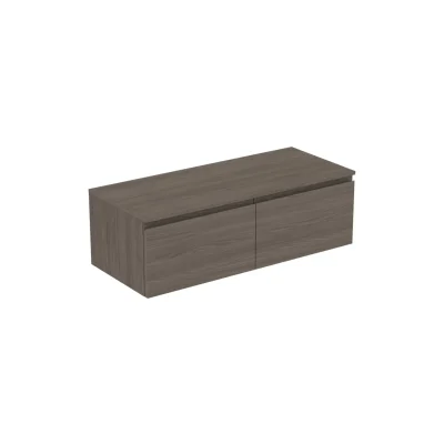Ideal Standard Finesse - izlietnes skapītis, 120x51x38 cm, 2 atvilktnes, Dark Elm E3436UR