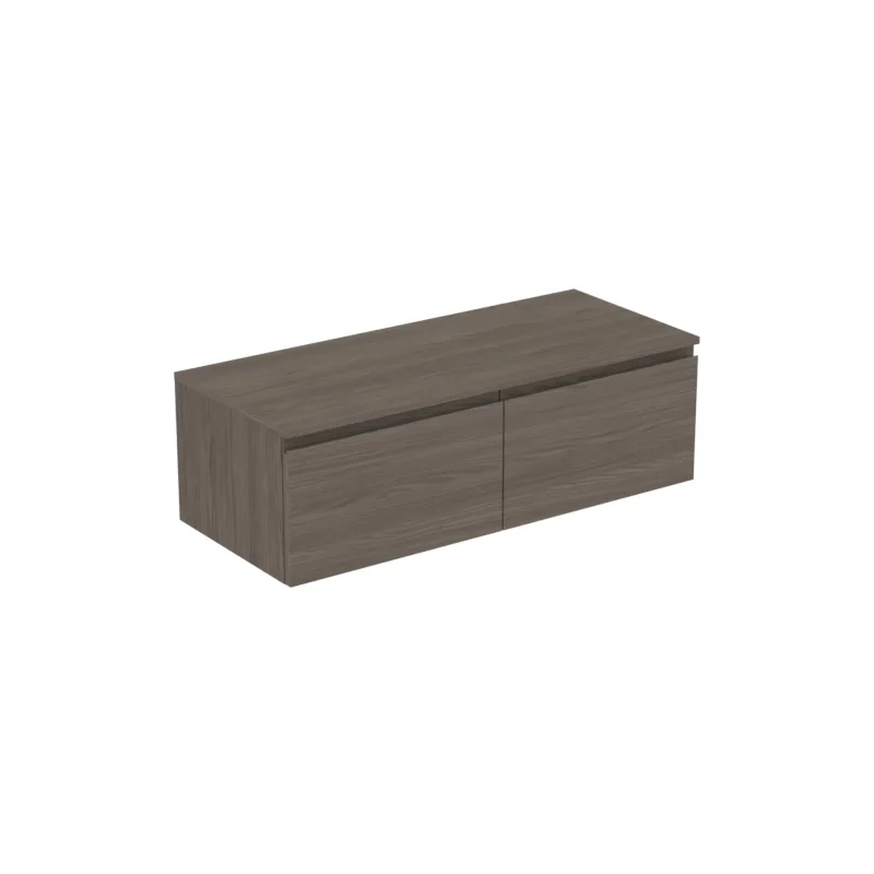 Ideal Standard Finesse - izlietnes skapītis, 120x51x38 cm, 2 atvilktnes, Dark Elm E3436UR