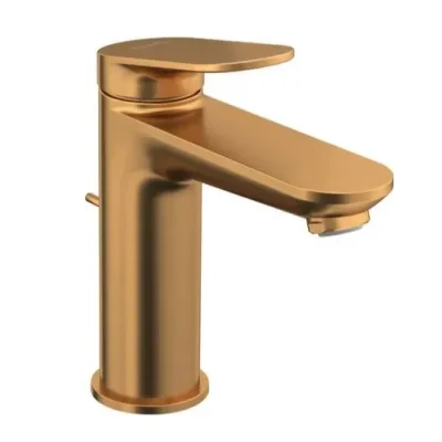 Duravit Wave - izlietnes maisītājs ar noteces komplektu, matēta bronza WA1020001004