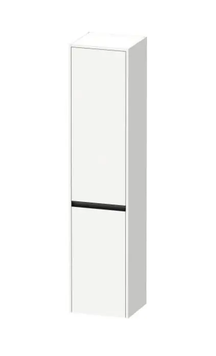 Duravit Ketho.2 - augstais skapis 176x40x36 cm, ar 2 durvīm, eņģes labajā pusē, balts matēts K21329R18180000