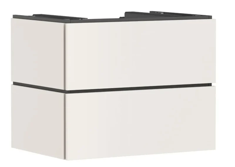 Hansgrohe Xilesa E - izlietnes apakškabinets, 62x78x55 cm, 2 atvilktnes, matēti bēšs 54300780