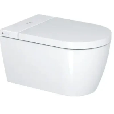 Duravit SensoWash Strack - elektronisks bidē SensoWash Strack ar keramiku, Rimless, SoftClose, HygieneGlaze, balts 650002012004300