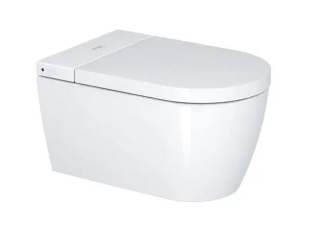 Duravit SensoWash Strack - elektronisks bidē SensoWash Strack ar keramiku, Rimless, SoftClose, HygieneGlaze, balts 650002012004300