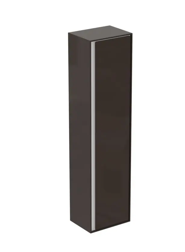 Ideal Standard Connect Air - augstais skapis 40x30x160 cm, brūns matēts/balts matēts E0832VY