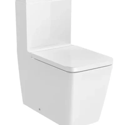 Roca Inspira - WC komplekts, Vario izvads, Rimless, balts A342536000