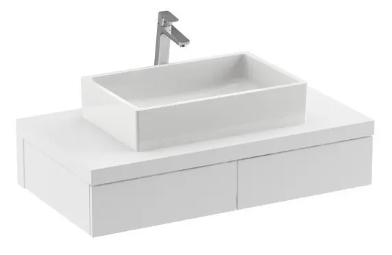 Ravak Formy - skapītis zem izlietnes 100x55x22 cm, balts X000001030