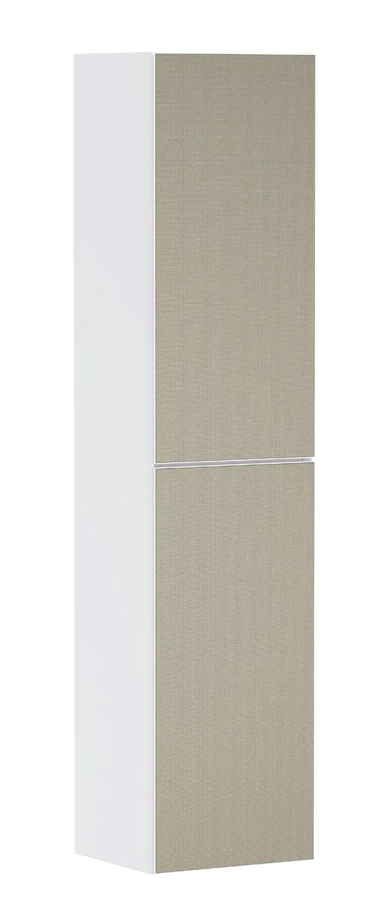 Hansgrohe Xevolos E - augstais skapis 40x176x36 cm, 2 durvis, eņģes labajā pusē, matēti balts/bronza 54221390