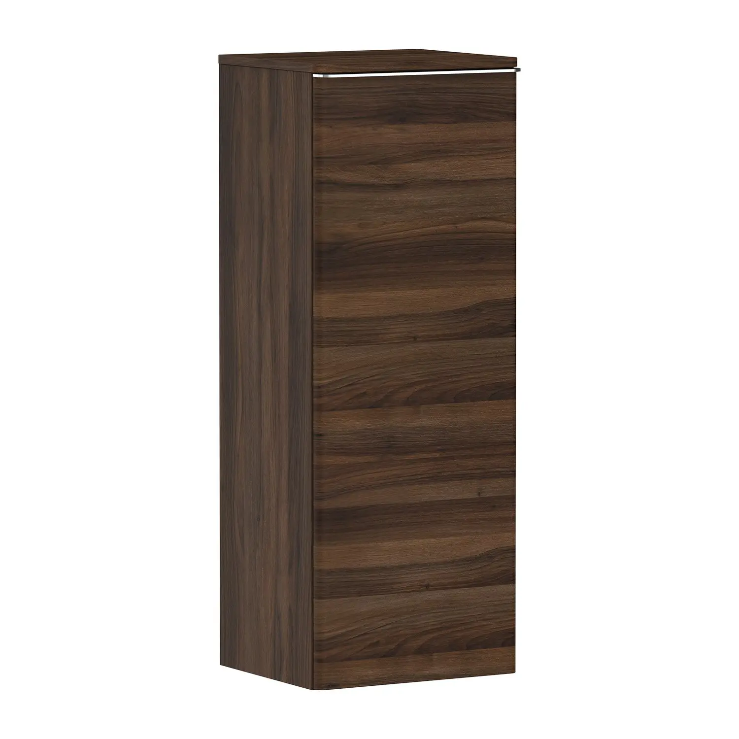 Hansgrohe Xelu Q - sānu skapis 40x107x35 cm, 1 durvis, eņģes labajā pusē, tumšs valrieksts/hroms 54134000