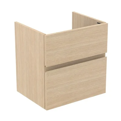 Ideal Standard Finesse - izlietnes skapītis, 53x41x54 cm, 2 atvilktnes, balts ozols E3409US