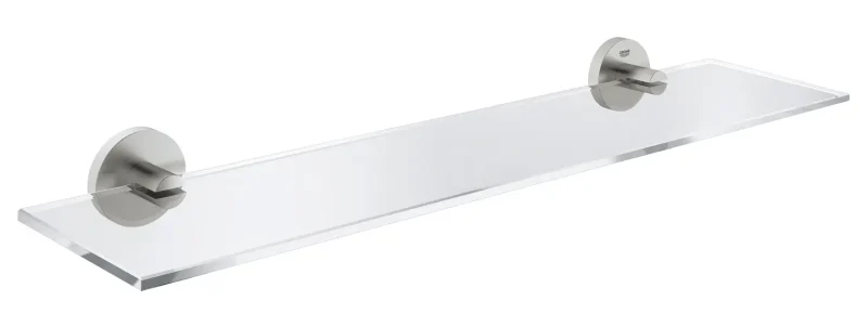 Grohe QuickFix Start - plaukts, garums 53 cm, stikls/Supersteel 41202DC0