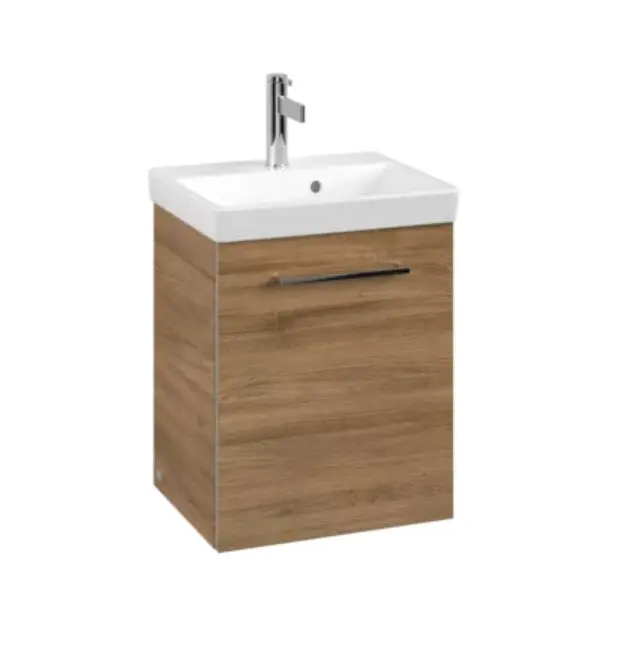 Villeroy & Boch Avento - izlietnes skapītis, 43x51x35 cm, 1 durvis, Oak Kansas A88701RH