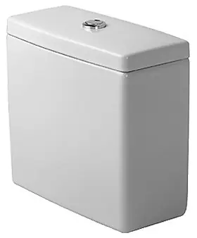 Duravit Starck 3 - skalošanas kaste 39x19 cm, pieslēgums apakšā pa kreisi, balta 0920100085