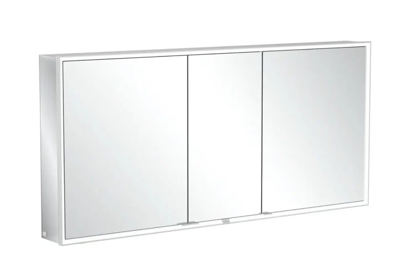 Villeroy & Boch My View - spoguļskapis ar LED apgaismojumu, 160x75x17 cm, alumīnijs A4551600