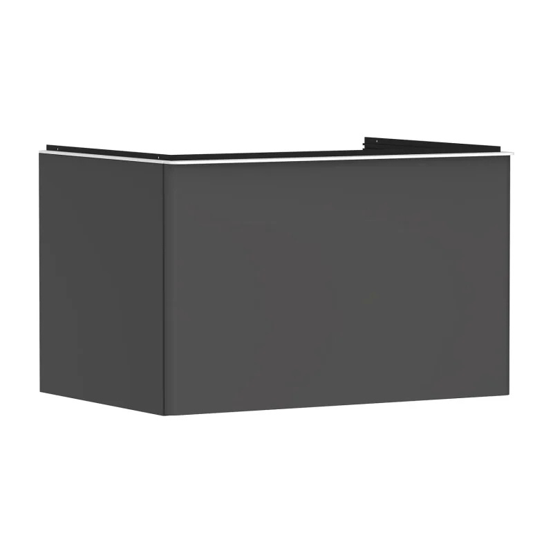 Hansgrohe Xelu Q - izlietnes apakšskapis, 50x78x55 cm, 1 atvilktne, matēti pelēks/matēti balts 54055700