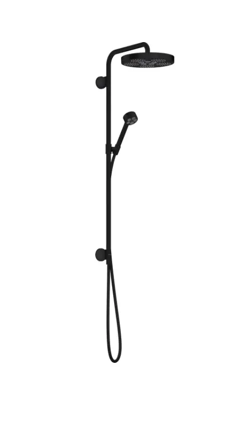 Axor One - Dušas komplekts Showerpipe 280, 1 strūkla, matēti melns 48790670
