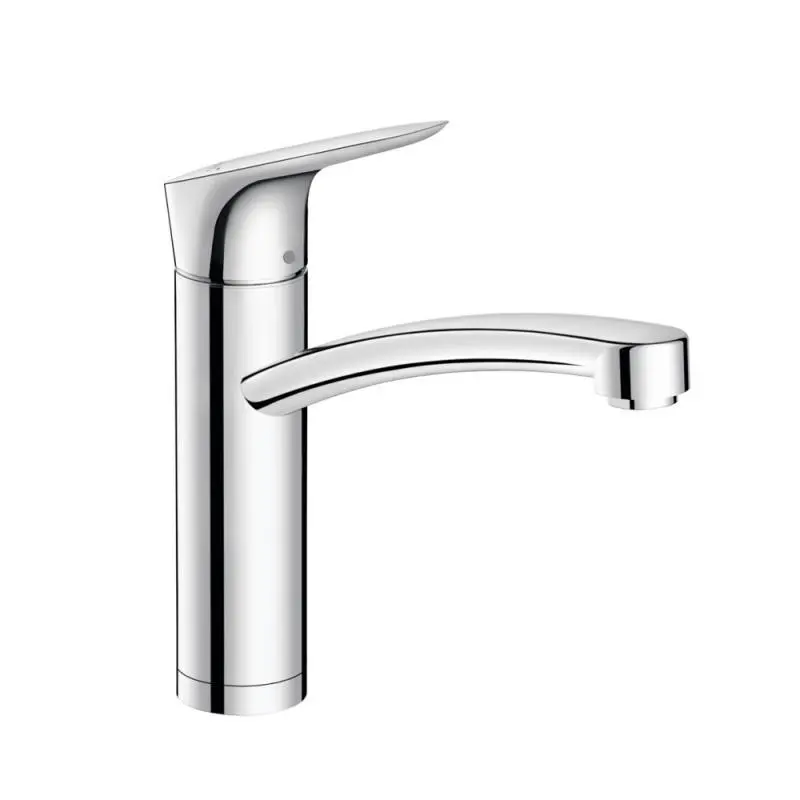 Hansgrohe Logis - virtuves izlietnes vienas sviras maisītājs 160, montāžai pie loga, hromēts 71833000