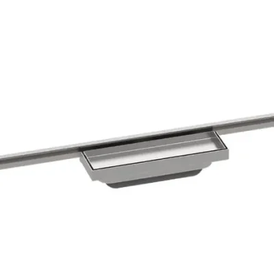 Hansgrohe RainDrain Minimalistic - dušas noteka 120 cm, ar resti flīžu ielikšanai 56223000