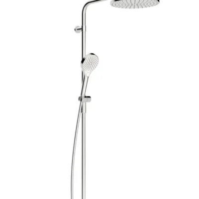 Hansa Viva - dušas komplekts bez maisītāja, diametrs 25 cm, 3 strūklas veidi, hroms 44190300