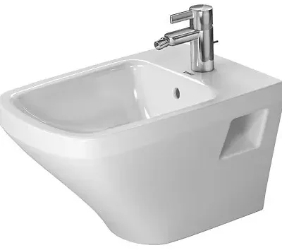 Duravit DuraStyle - piekarināms bidē ar pārplūdi, balts 2282150000