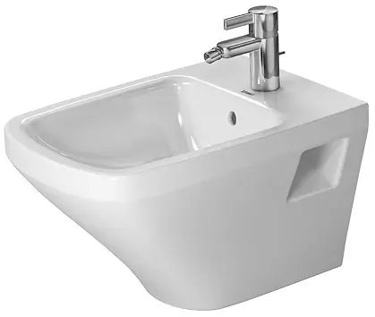 Duravit DuraStyle - piekarināms bidē ar pārplūdi, balts 2282150000