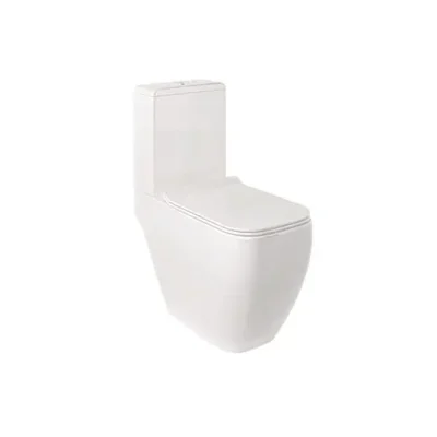 Kludi Resa C - WC kombinētais pods, apakšējā noteka, Rimless, SpiralFlush, balts spīdīgs 28WCB0643