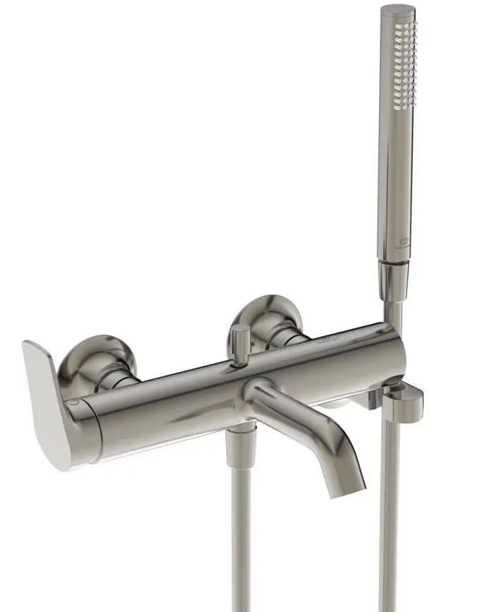 Ideal Standard La Dolce Vita - vannas maisītājs ar piederumiem, Silver Storm BD667GN