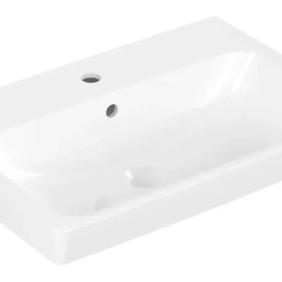 Villeroy & Boch Architectura - izlietne 65x45 cm, ar pārplūdi, jaucējkrāna atvere, Alpu balts 4A876501
