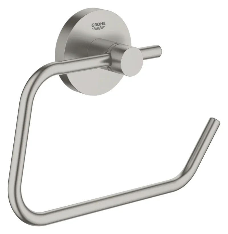 Grohe Essentials - tualetes papīra turētājs, SuperSteel 40689DC1