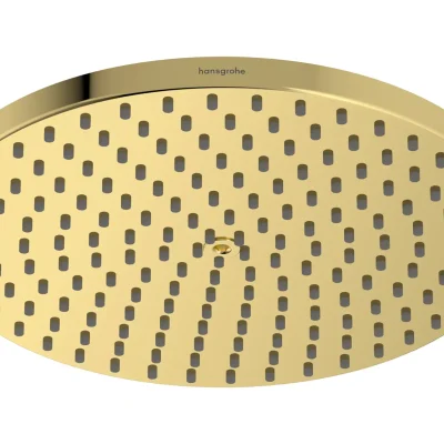 Hansgrohe Raindance S - galvas duša, diametrs 24 cm, pulēta zelta apdare 27623990